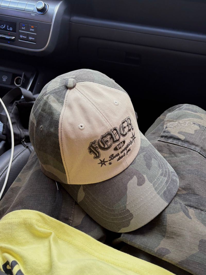 feather cargo ball-cap