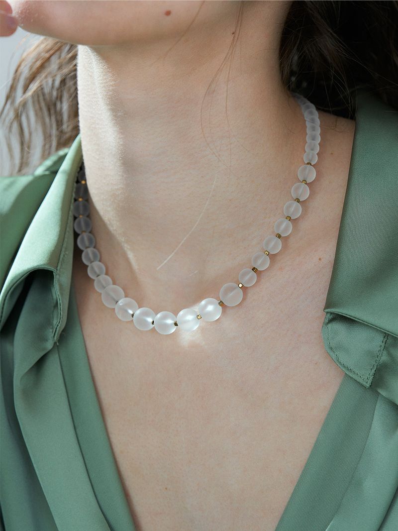 THE PART OF(ザ パート オブ)の「Silver925_Gradation White Quartz_N (2colors)(Accessories)」