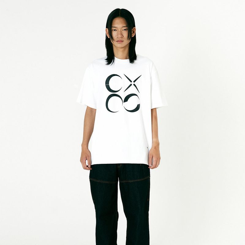 YEO（ワイイーオー）の「ホワイト EXQS Tシャツ（トップス）」
