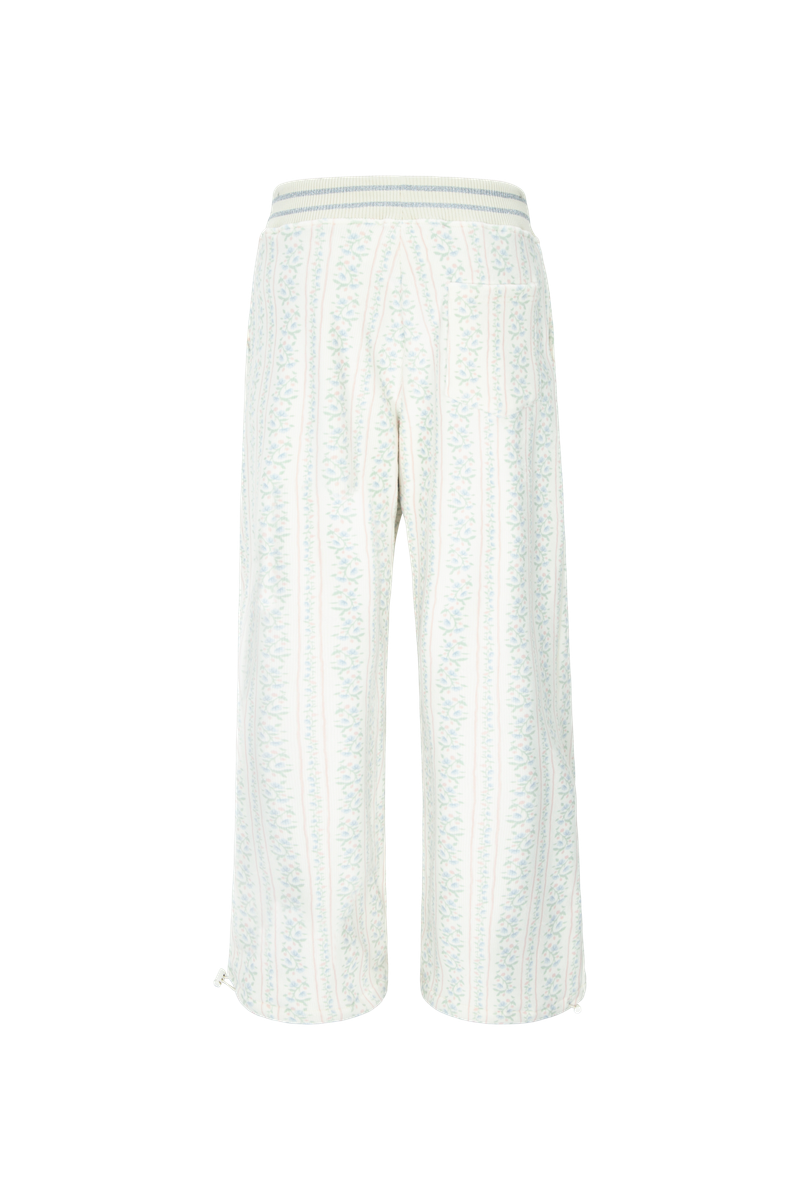 Flower fluffy pants