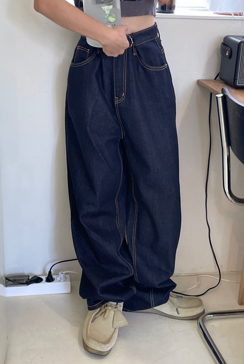 American Casual Buckle Denim