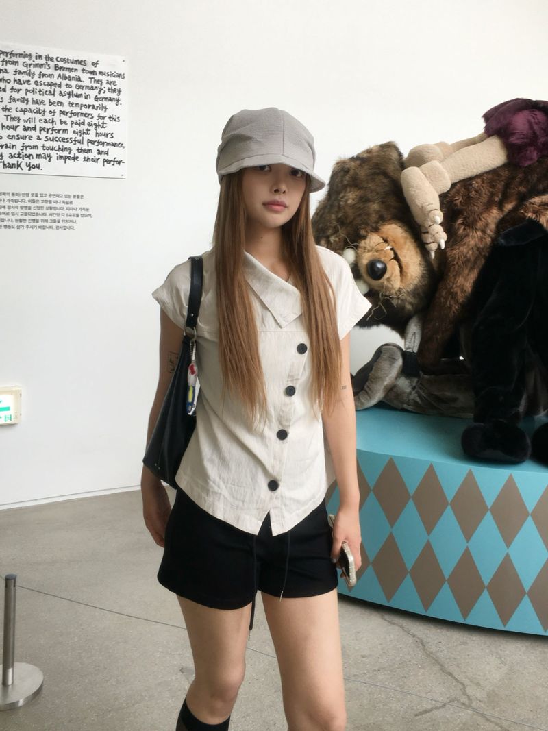 RITCORE（リットコア）の「High China Button Blouse（Tops）」