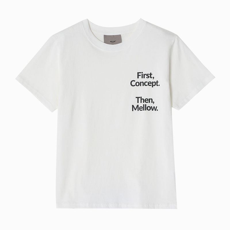 mellowconcept（メロウコンセプト）の「MCT W14 White concept Basic T-shirts（Tops）」