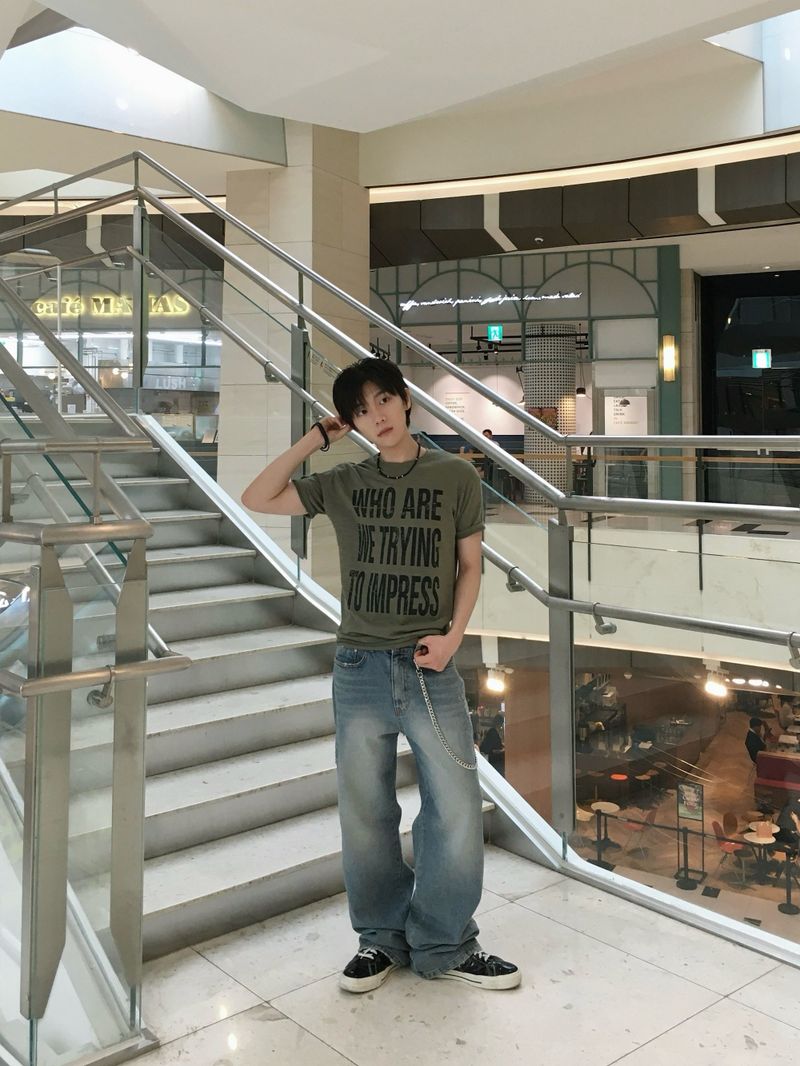 IM Press Slub Short Sleeve T-shirt 4C