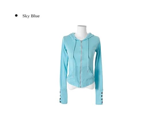 Coa Slim-Fit Button Hood Zip-Up