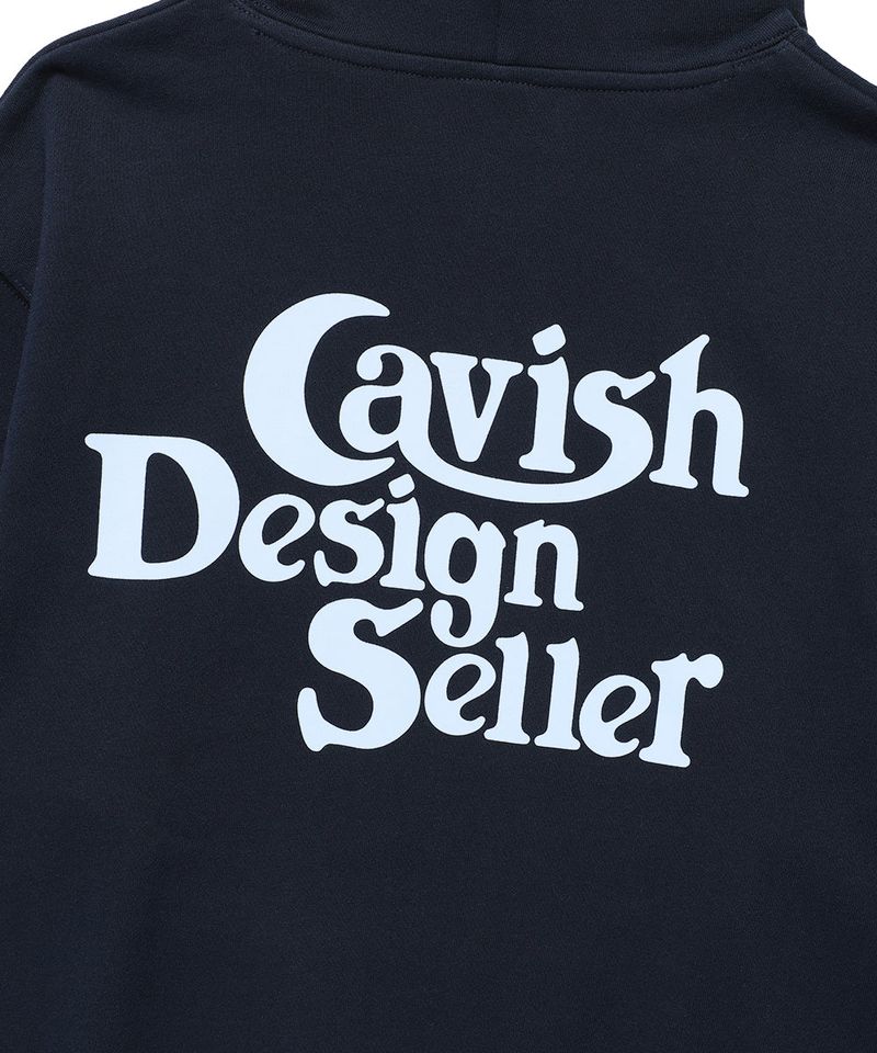SELLER LOGO HOODIE NAVY(CV2BFUM400A)
