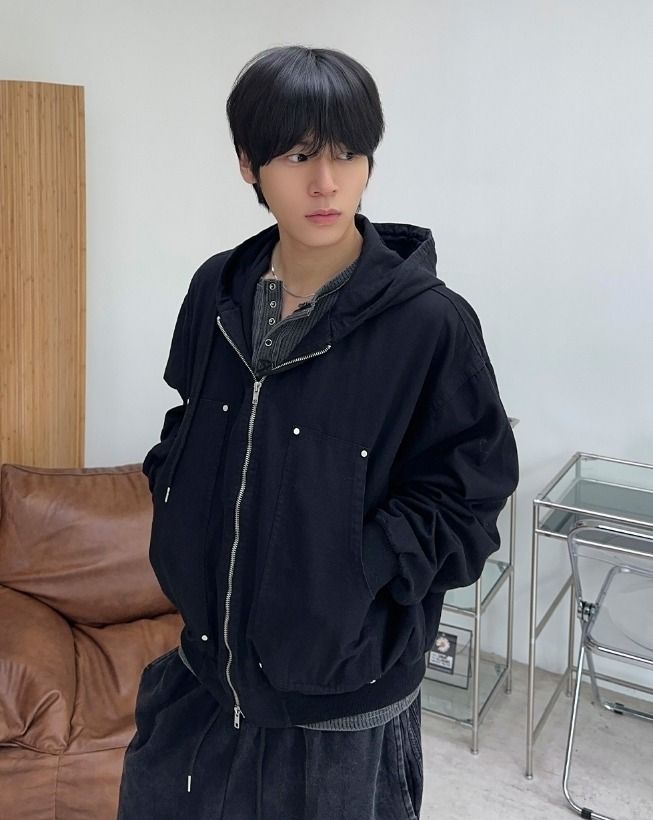 Edo Rivet Pocket Hooded Jacket