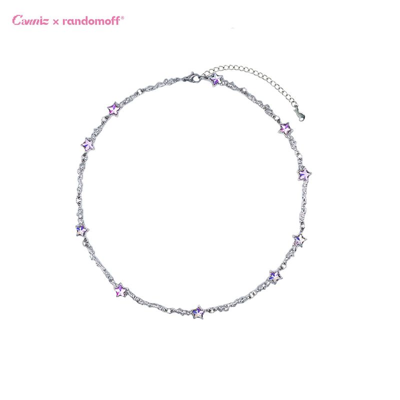 RANDOMOFF（ランダムオフ）の「[ROF×CANNIZ] トゥインクルスターチェーンネックレス（アクセサリー）」