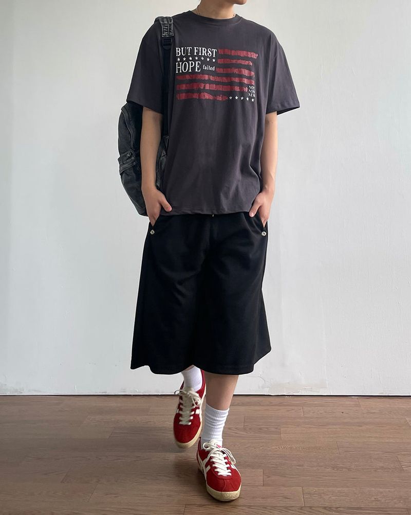 East Snap Bermuda Sweatpants