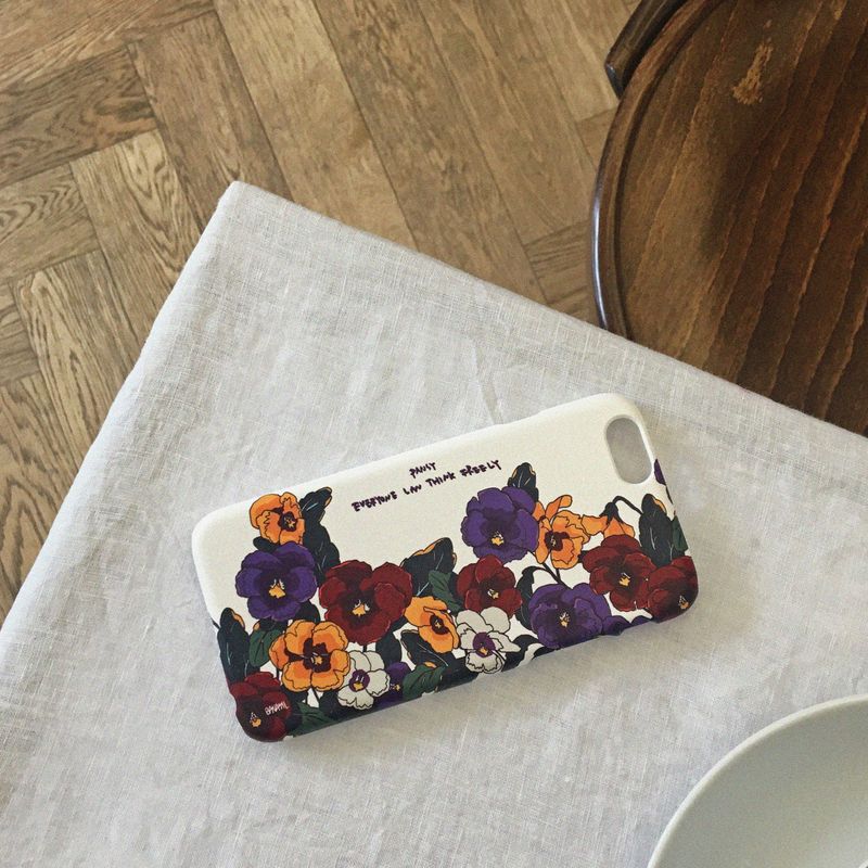 Pansy (Galaxy) Matt Hard Case