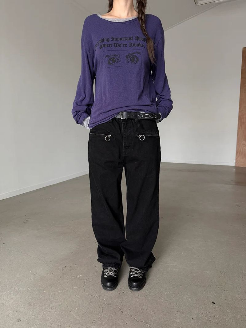 eyes printing cutting T