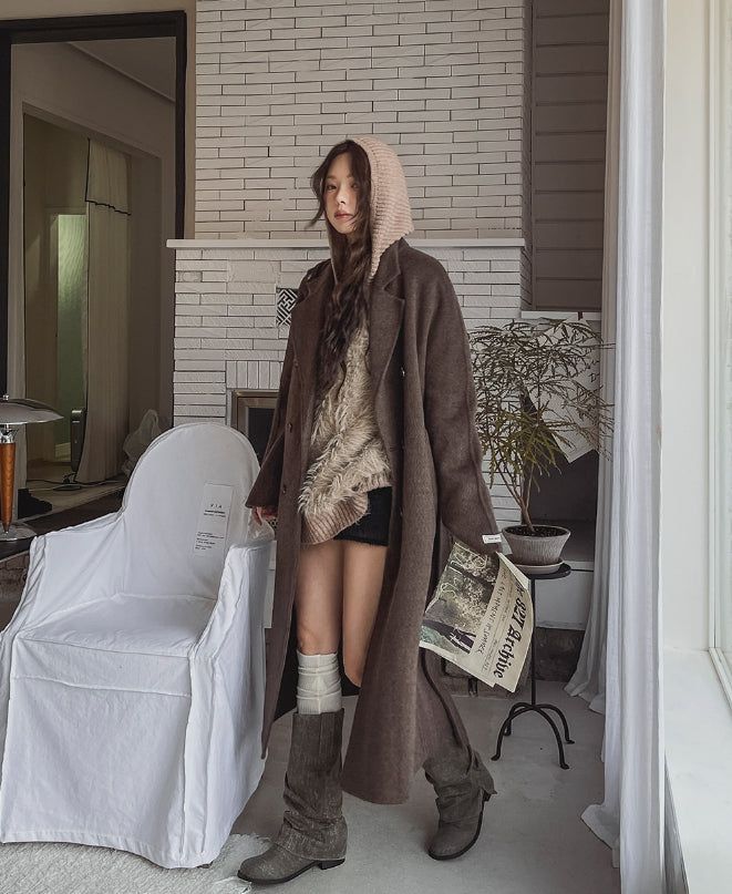 ULAN（ユレン）の「[wool 100%] LENIER handmade double coat（Jackets/Outerwear）」