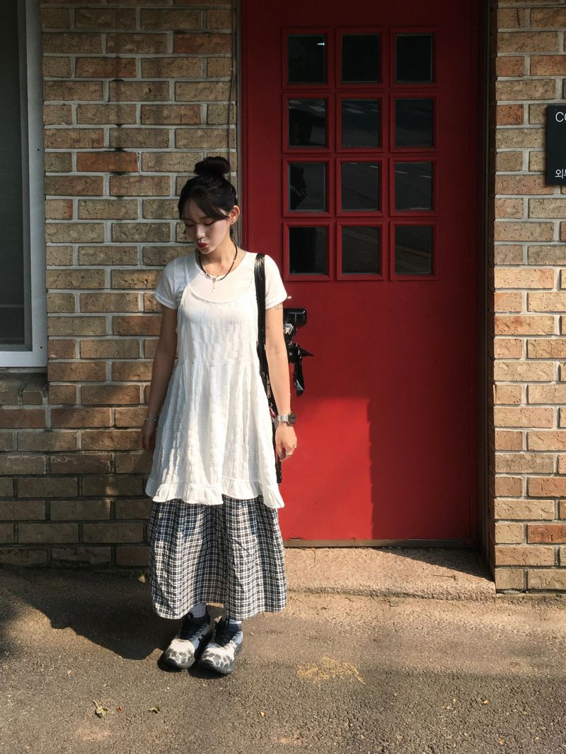 Mellow Back Ribbon Onepiece (2c)  