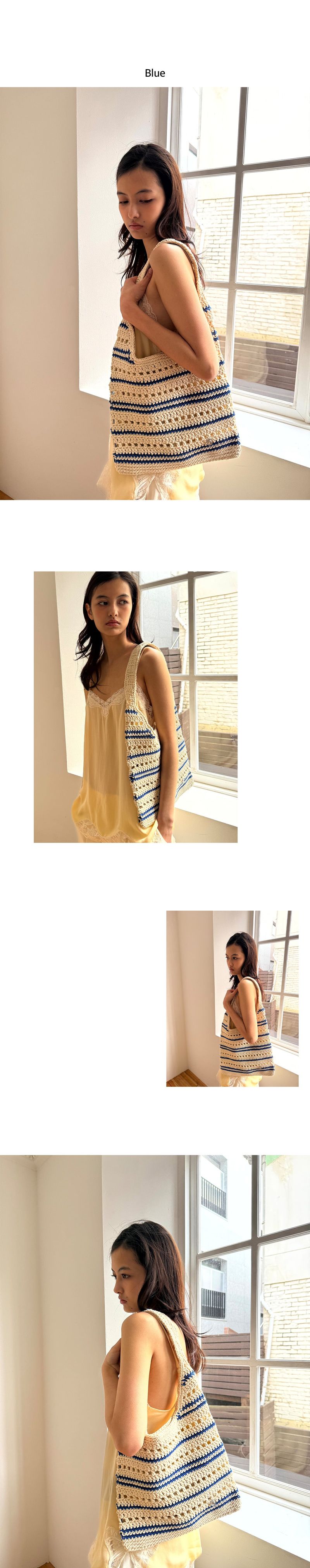 Marine Line Crochet Bag_2 colors