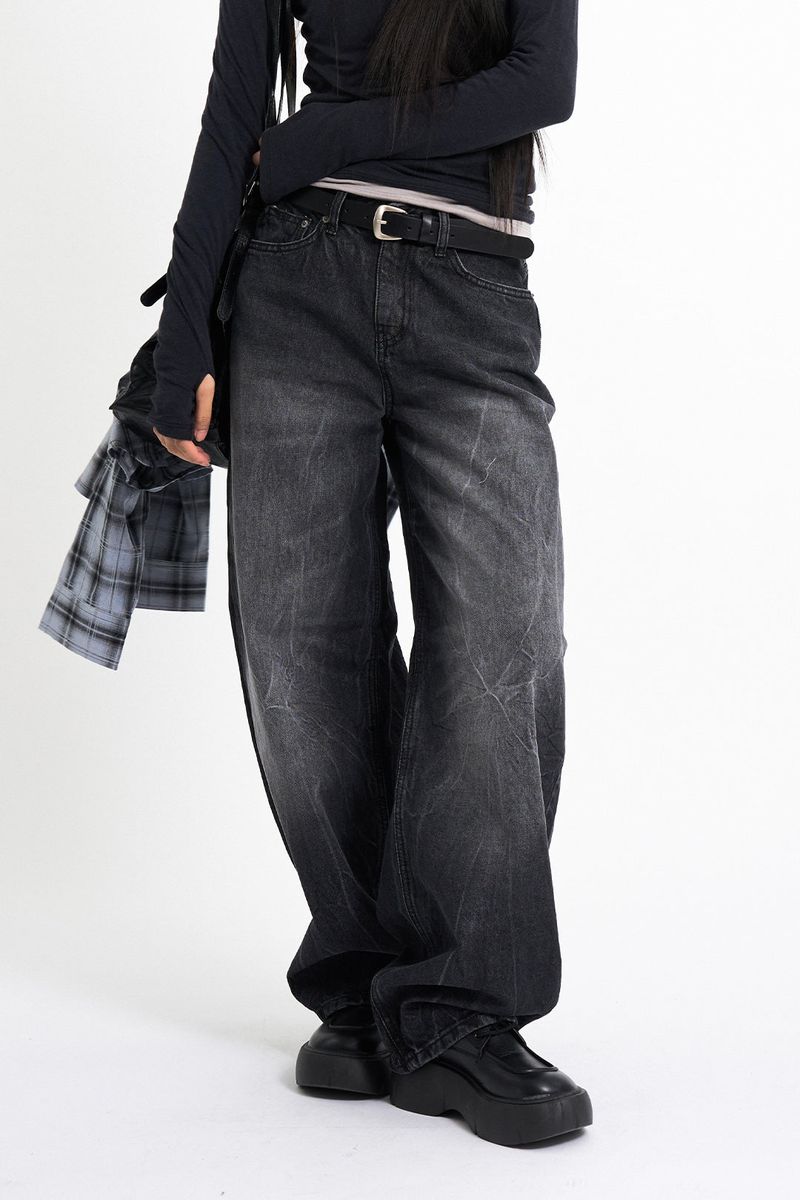 Raucohouse（ラウコハウス）の「Black Lightning Balloon Denim Pants（Pants）」