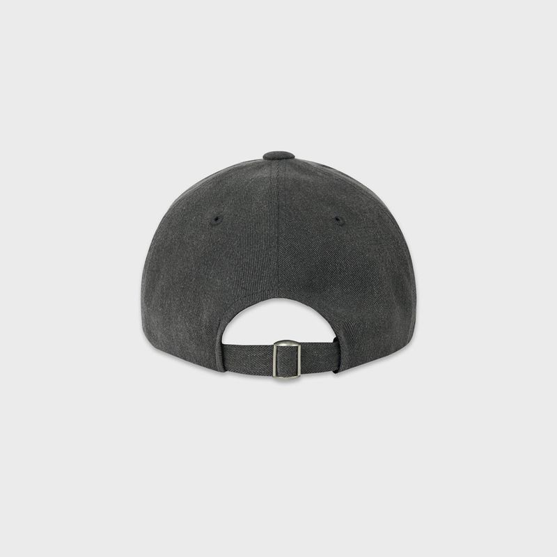 HERITAGE LOGO PIGMENT BALL CAP (CHARCOAL)