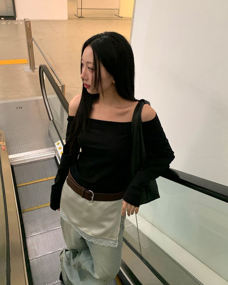 [ORIGIANL] Flow Leather Hobo Bag