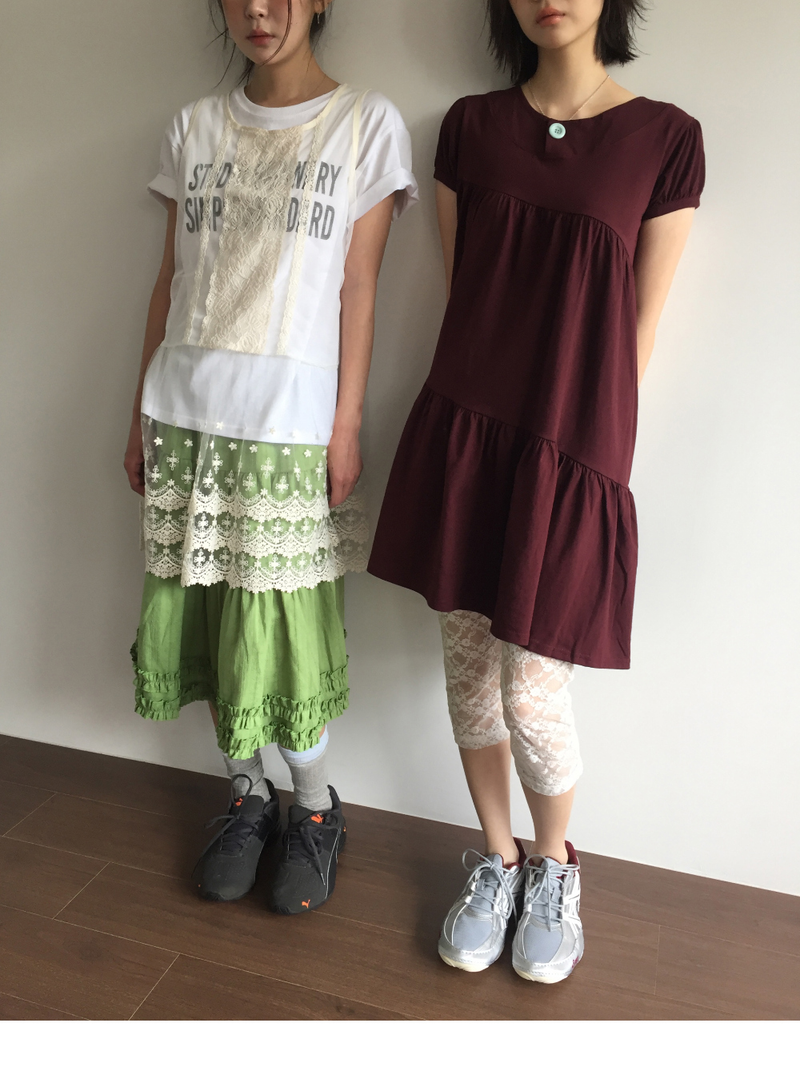 Risse Lace Leggings (2color)