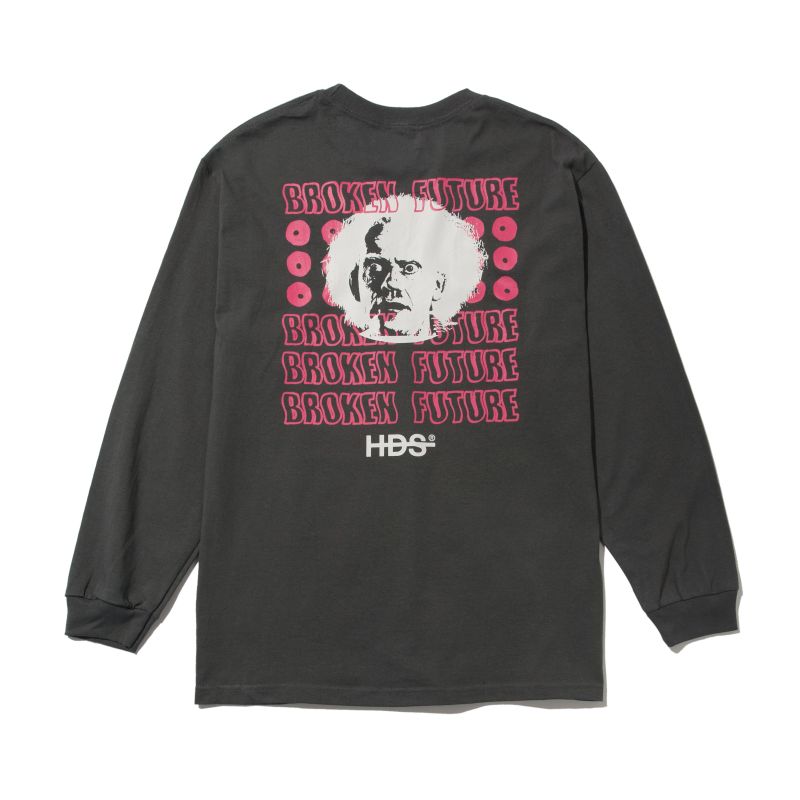 HDS（ハイデフィニションソウル）の「BROKEN FUTURE LS TEE - CHARCOAL（Tops）」
