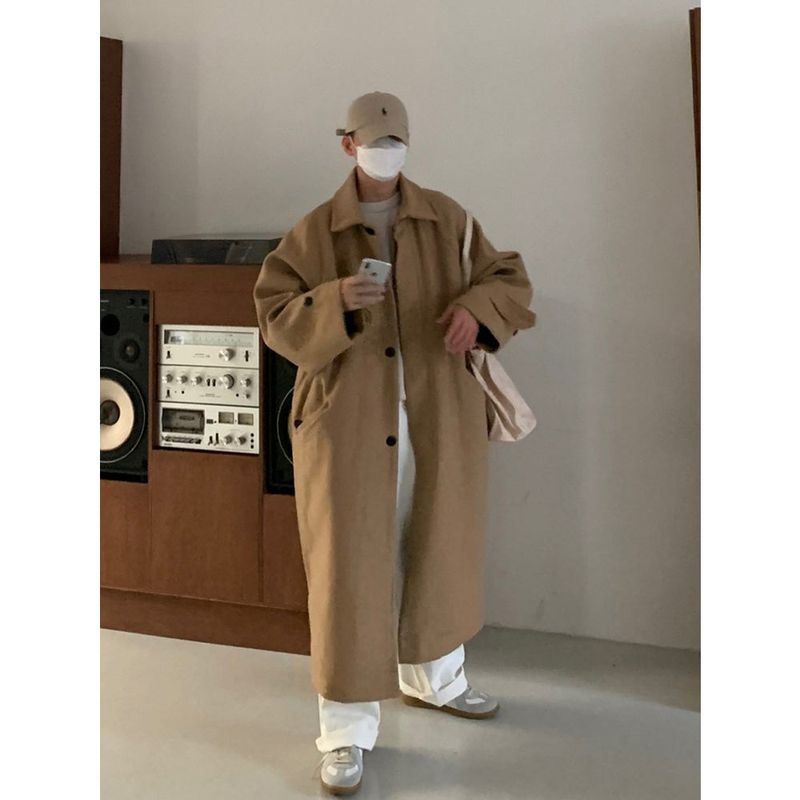 Nus. Beige Wool Coat