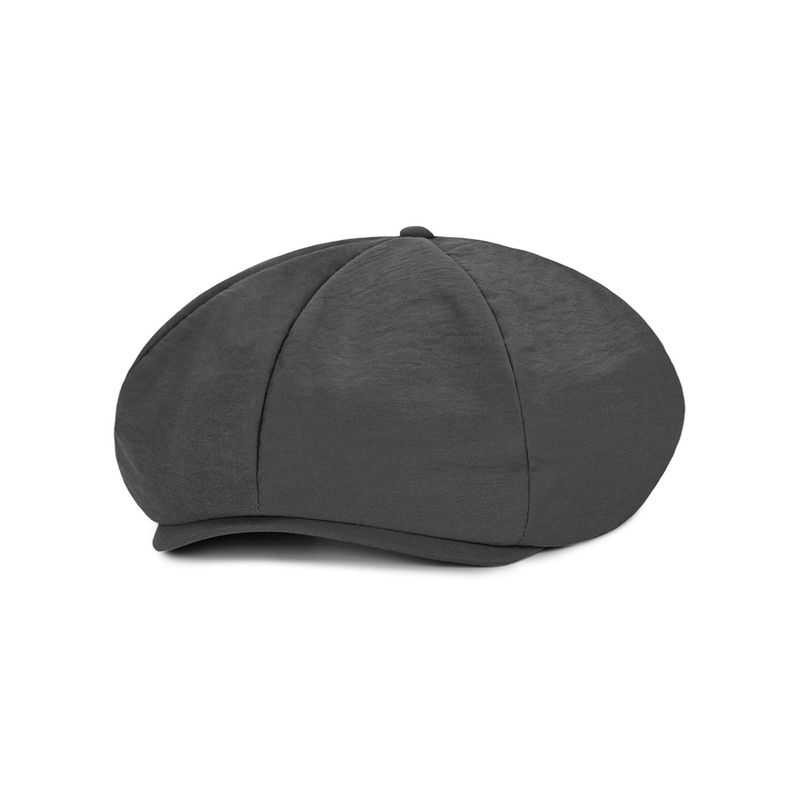 VA Curved Logo Easy Fit Newsboy Cap / Gray