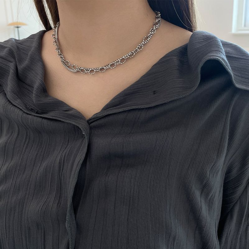 weave chain necklace