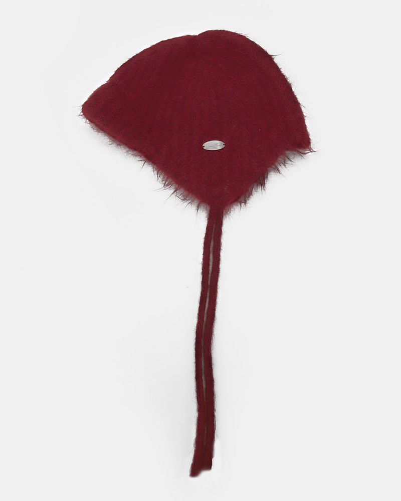 T-Show Pendant Earned Knit Beanie Hat