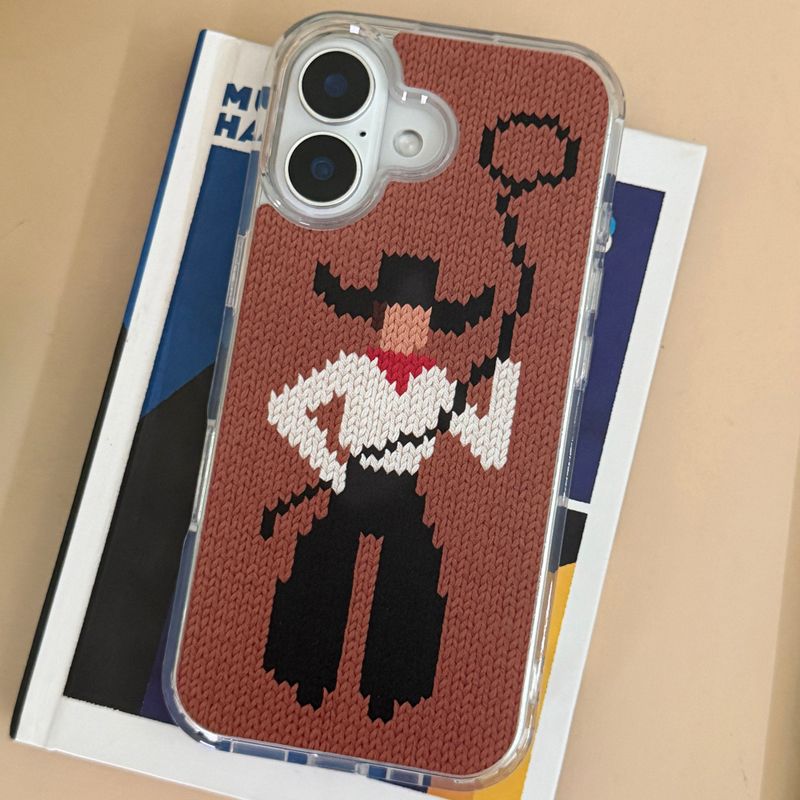 DELPHIN（デルフィン）の「COWBOY HARD JELL CASE - BROWN（Smartphone Accessories）」