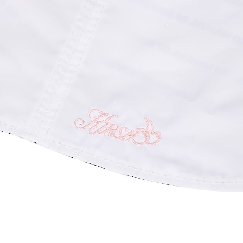 REVERSIBLE GRAPHIC BUCKET HAT [WHITE]