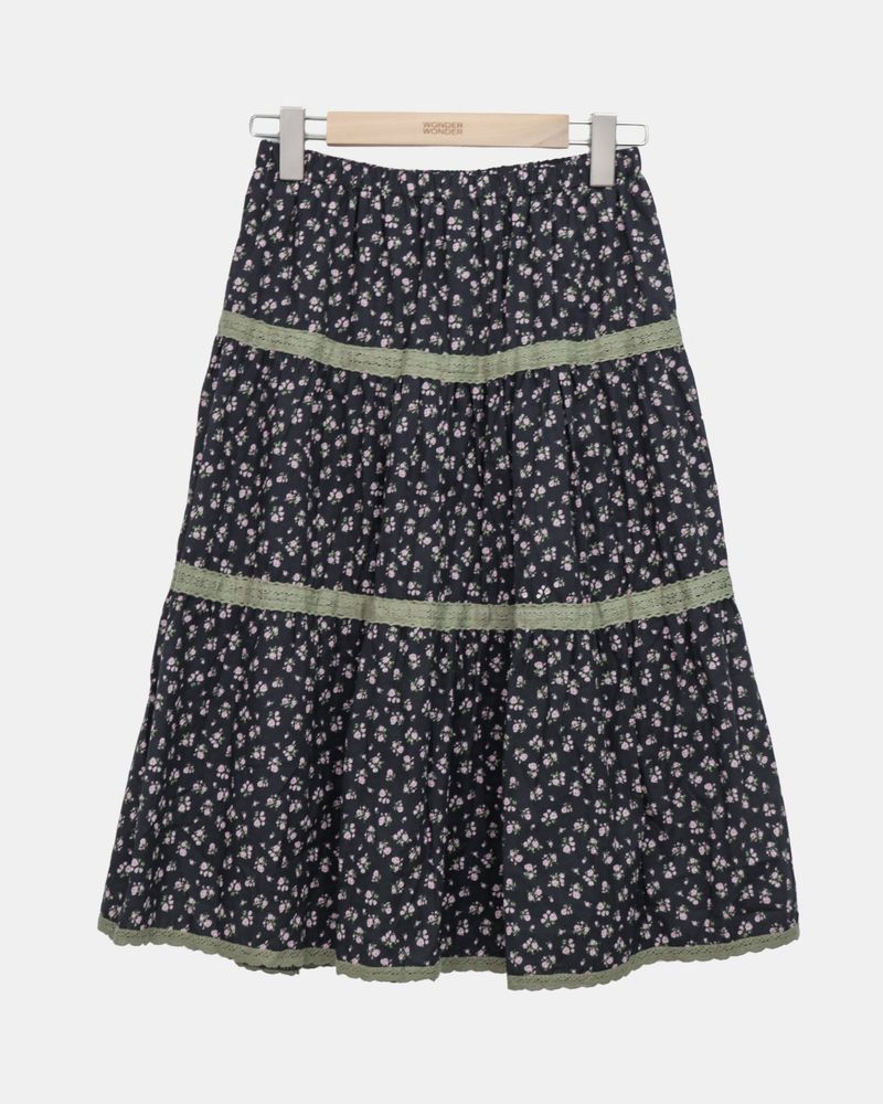 Potle Lace Tiered Skirt