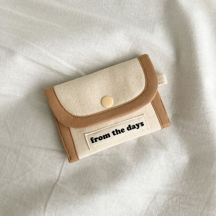 【MADE】Fabric Mini Card Wallet - S