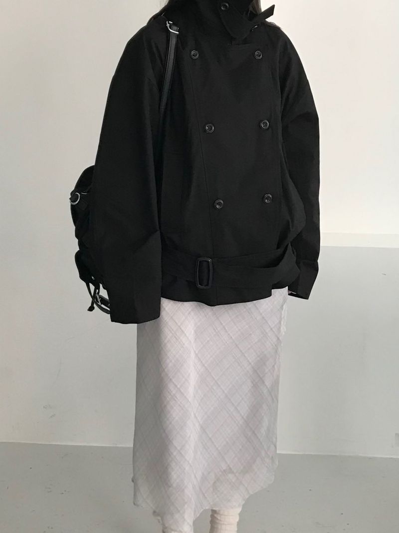 Root Short Trench Jacket (3 colors)