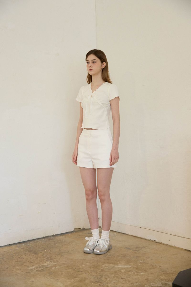 SWEET FRILL TS (2 COLORS)