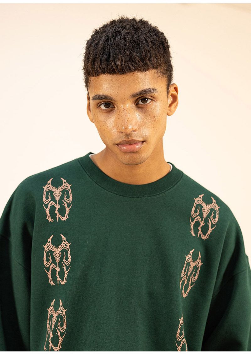 MN BONE OVERSIZED SWEAT SHIRTS