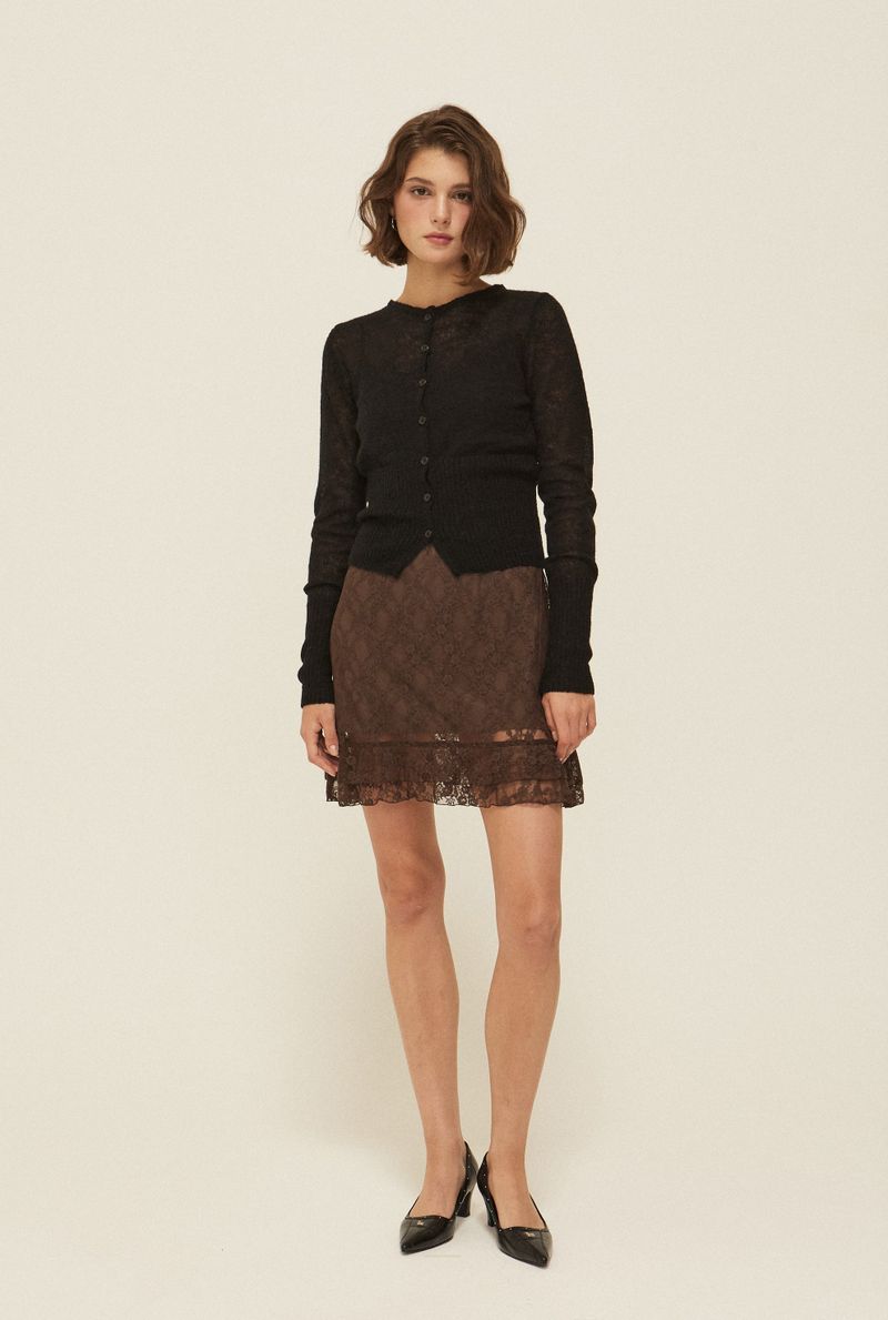 threetimes（スリータイムズ）の「Hailey cardigan（Tops）」