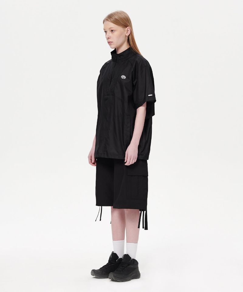 HALF ZIP PANNEL WINDBREAKER