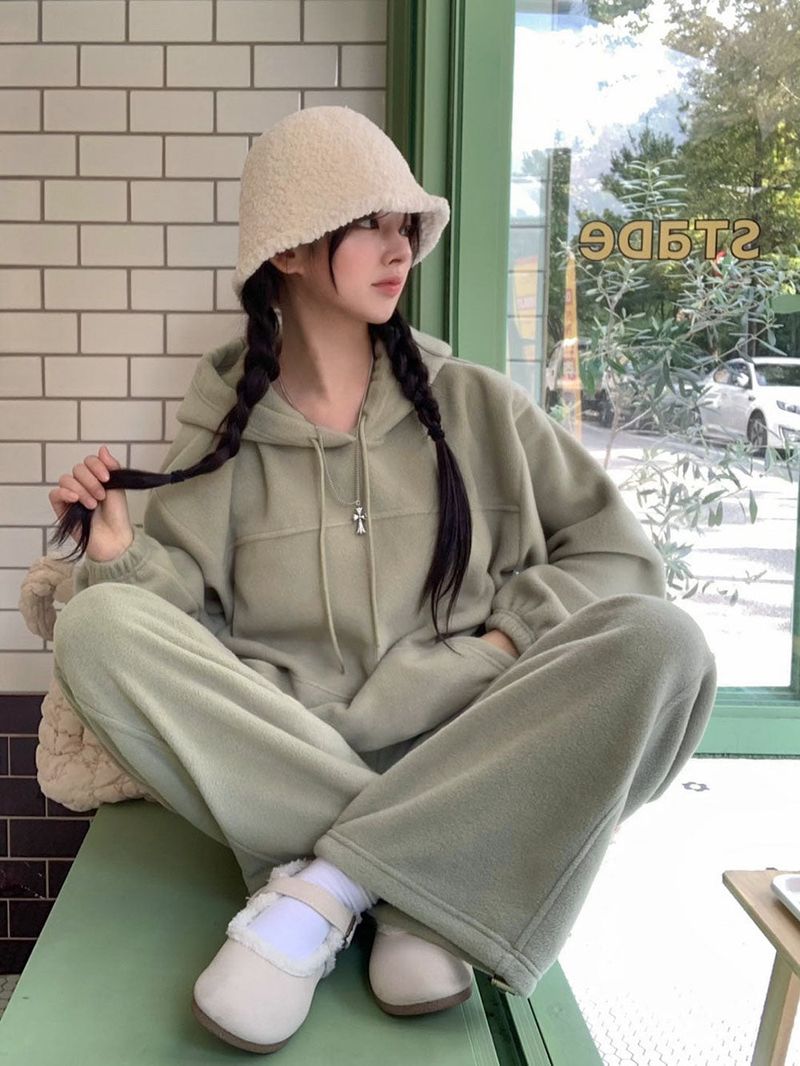 [BELLIDE MADE] fleece wide training setup