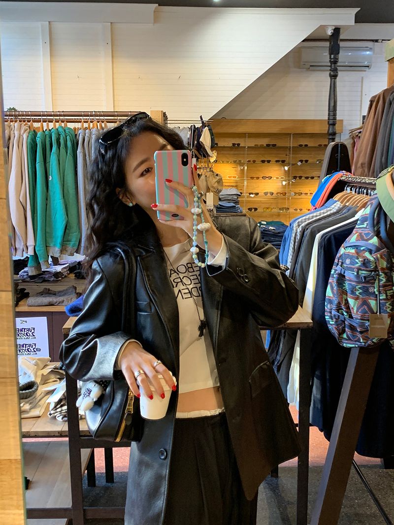 [MADE] Onz Classic Vegan Leather Jacket