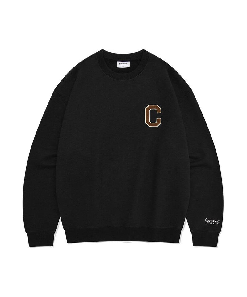 Covernat（カバーナット）の「C Logo Crewneck Black（Tops）」