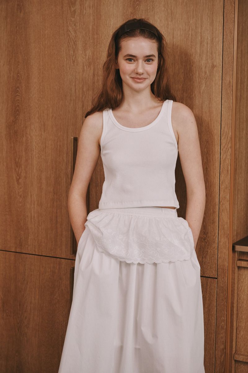Round sleeveless (Grey)