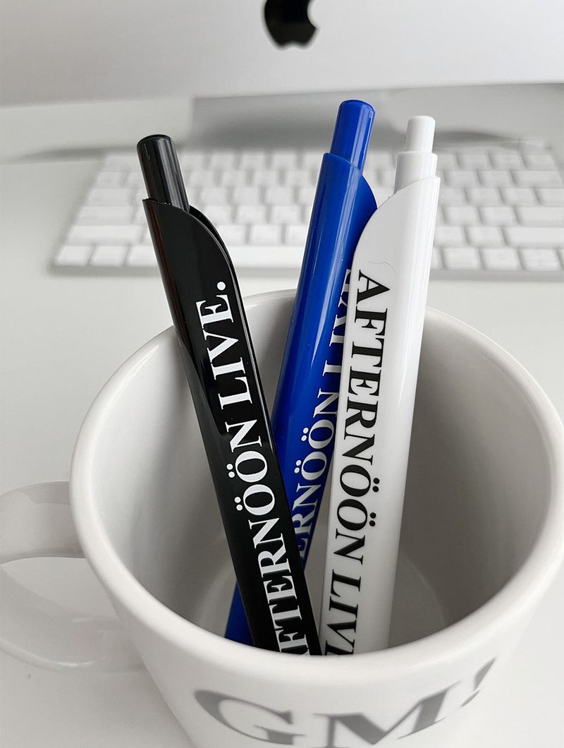 AFTERNOONLIVE（アフタヌーンライブ）の「Afternoonlive  クリップペン (Black)（雑貨/ステーショナリー）」