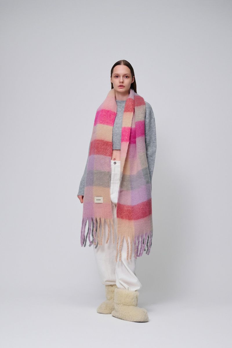 FATTY muffler_pink