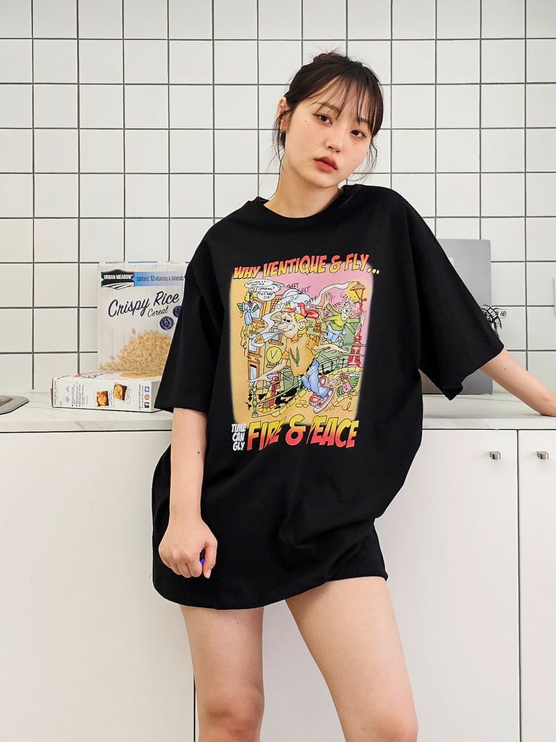 VENTIQUE Firepiece T-shirt 2color