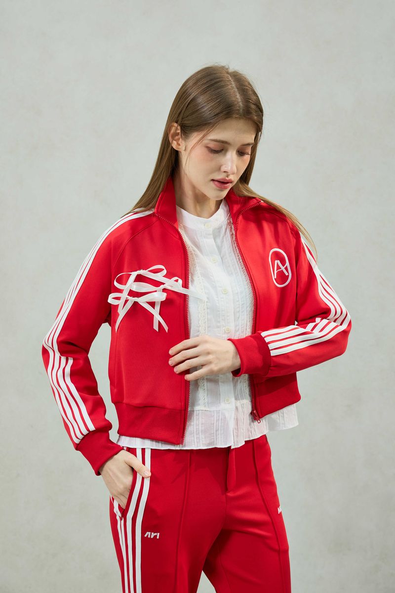 JOEL JERSEY TRACK TOP / RED