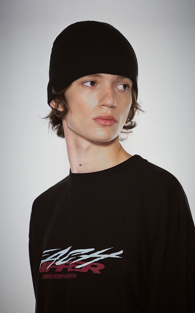 GRAFFITI LONG SLEEVE_BLACK