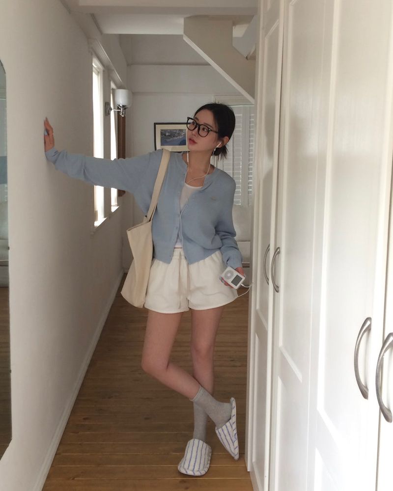 [MADE/Summer ver added!] Day, Round Pendant Cardigan