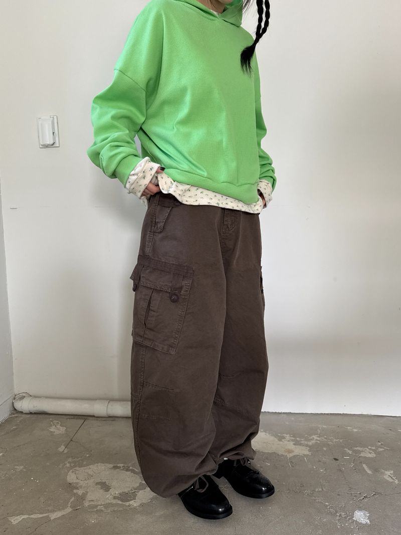 museum dyeing cargo pants