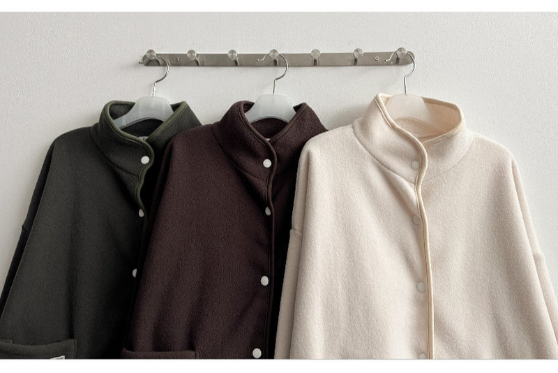 Eddy Tab tick pocket fleece jacket