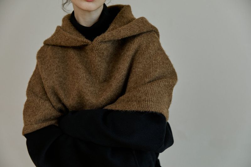 unisex balaclava brown