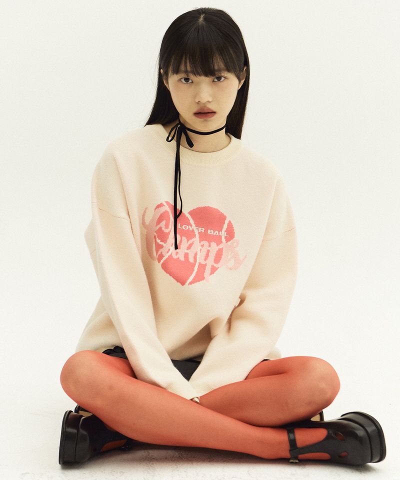 LOVER BALL LOGO KNITWEAR